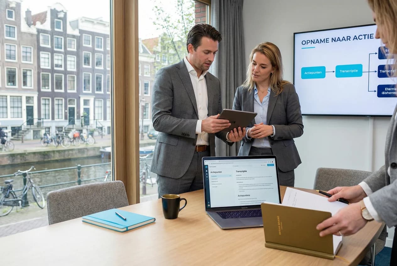 Effectief vergaderen en rapporteren zonder administratieve lasten