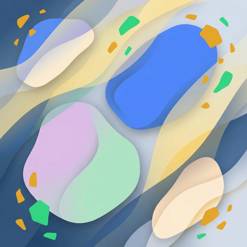 Focus op resultaat door vergadervrije blokken abstract