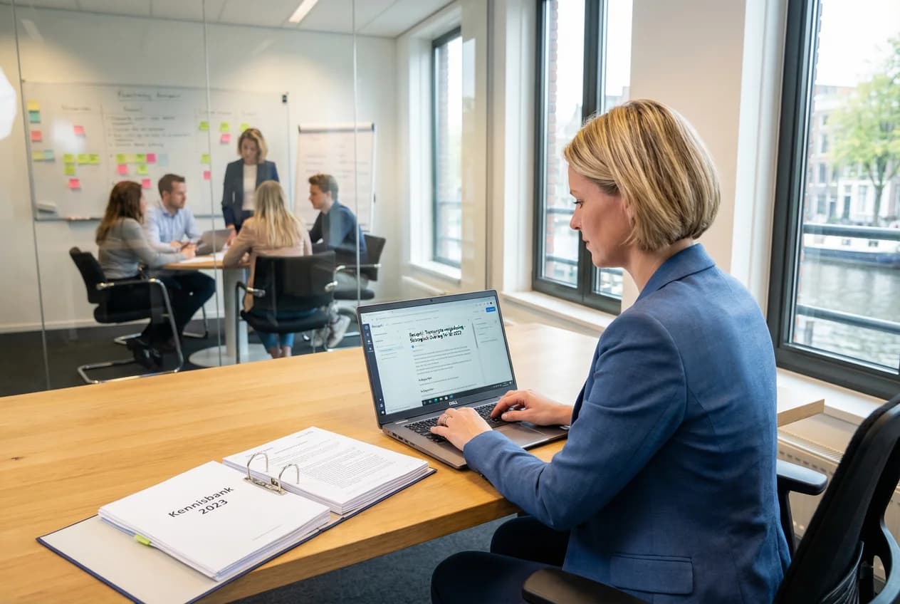 Van vluchtige gesprekken naar een duurzame kennisbank