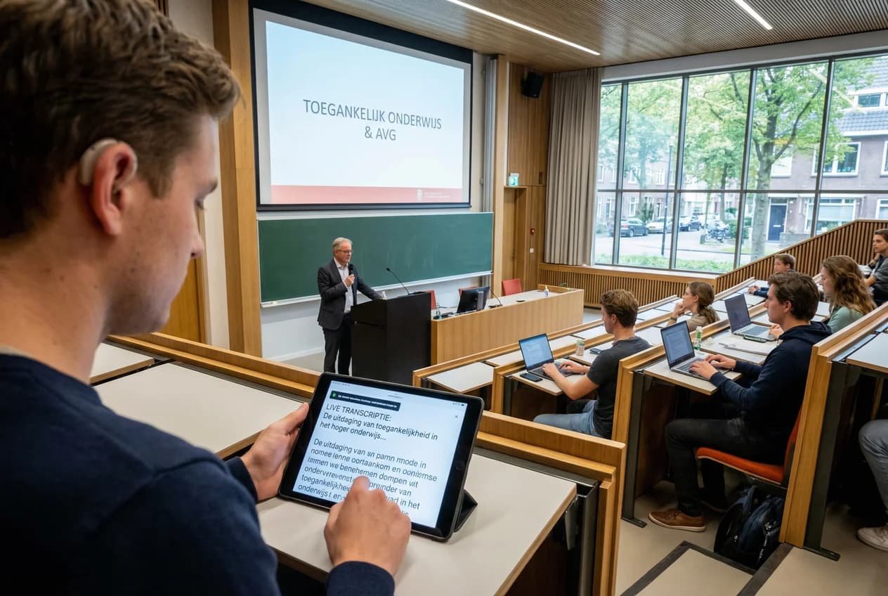 Praktische gids voor transcriptie en ondersteuning bij inclusief studeren